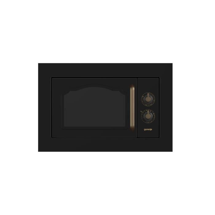 Micro-onde combiné Gorenje BM235CLB - 23 L - 800 W - Rotatif - Noir - Gorenje