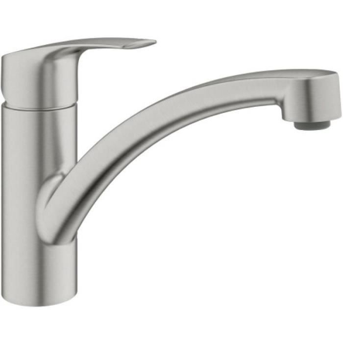 Grohe Eurosmart Mitigeur Monocommande Evier, SuperSteel (33281DC3)