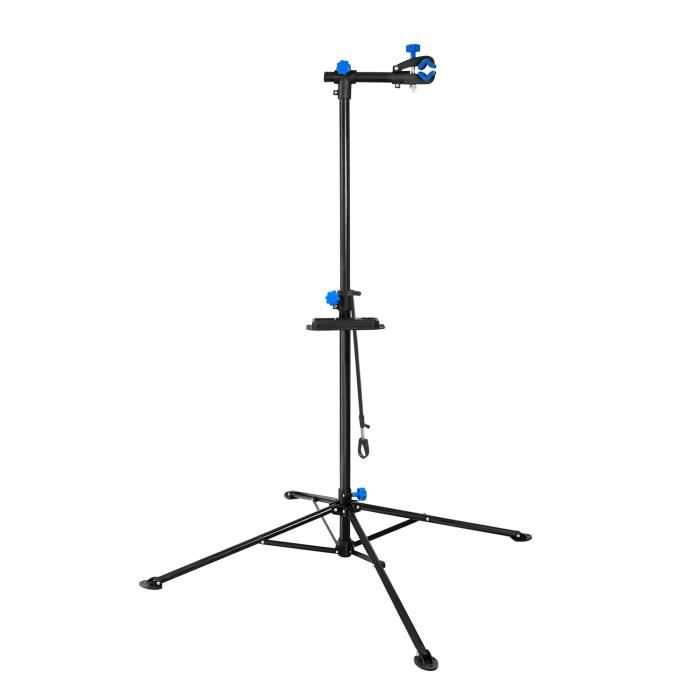BICISUPPORT Pied D'atelier Pliable Pour Réparation Vélo – Hauteur 87 Cm