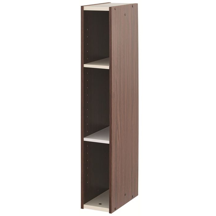 Iris Ohyama Meuble de rangement Bibliothèque/ 3 Etagères modulables UB-9015 Marron L29 x P14.7 x H88.2 cm Iris Ohyama Meuble de rangement Bibliothèque/ 3 Etagères modulables UB-9015 Marron L29 x P14.7 x H88.2 cm