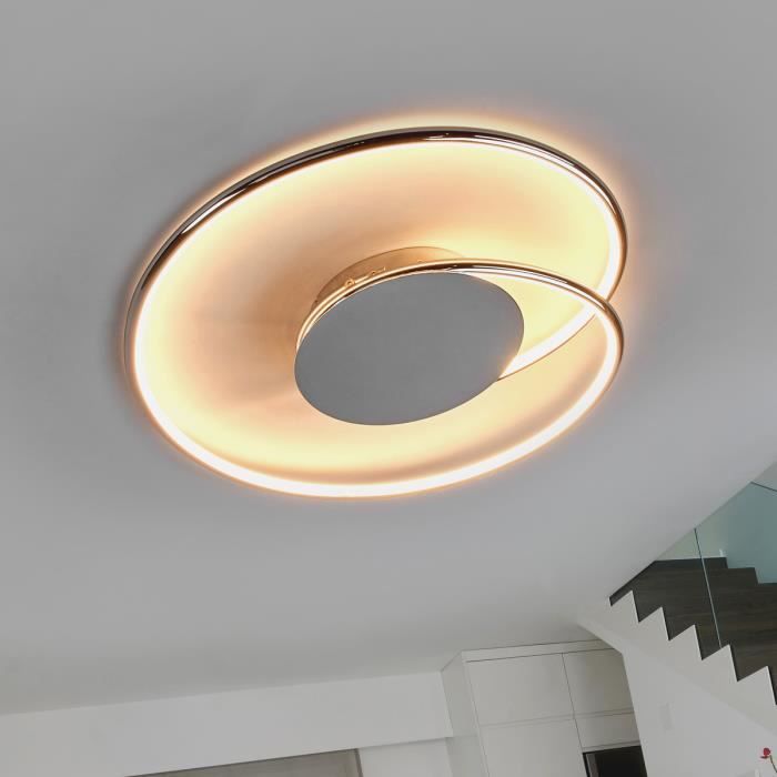 Lampenwelt Plafonnier Led Pour Salon Et Salle A Manger Joline