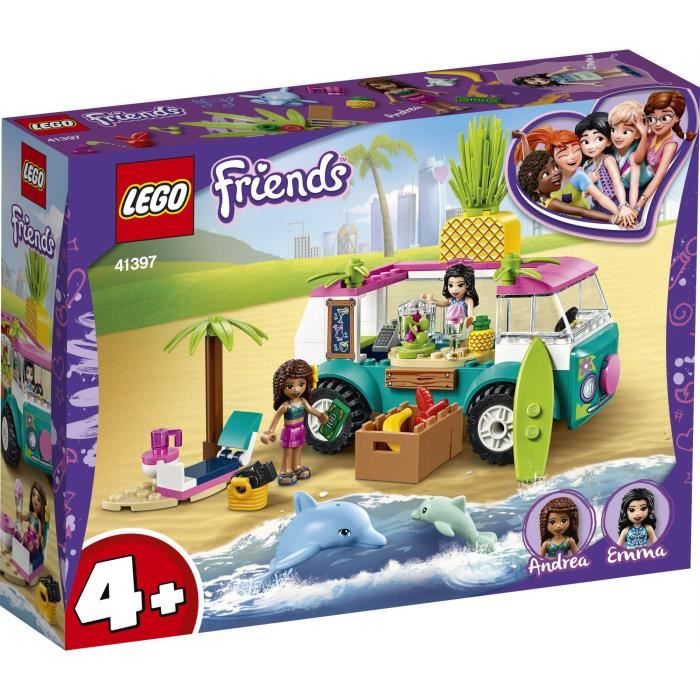 LEGO Friends 41715 Le Camion de Glaces, Jouet Enfants 4 Ans et
