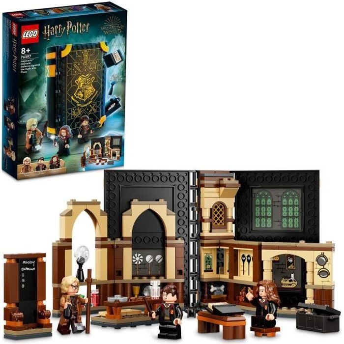 LEGO® 76397 Harry Potter Poudlard : Le Cours De Défense, Livre Jouet de  Construction Pour Enfants, Avec Maugrey Fol Œil