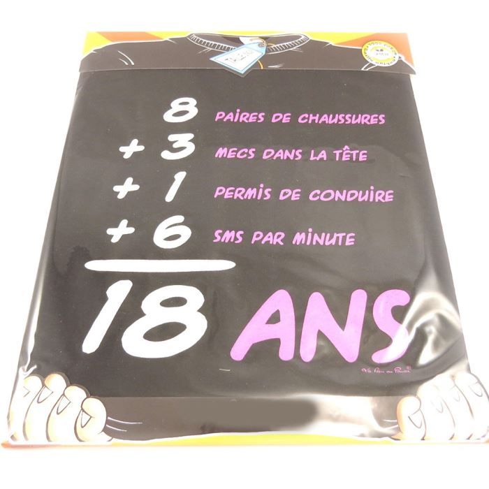 T Shirt 18 Ans Femme L Addition Cdiscount Pret A Porter
