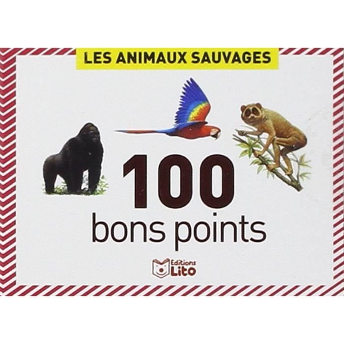 Boite De 100 Bons Points Animaux Sauvage Cdiscount Beaux Arts Et Loisirs Creatifs Boite De 100 Bons Points Animaux Sauvage Cdiscount Beaux Arts Et Loisirs Creatifs