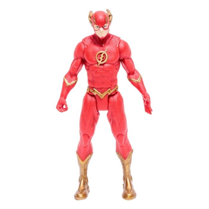 McFarlane Toys - DC Direct - Figurine et comic book Page Punchers The Flash (Flashpoint) Metallic Cover Variant (SDCC) 8 cm