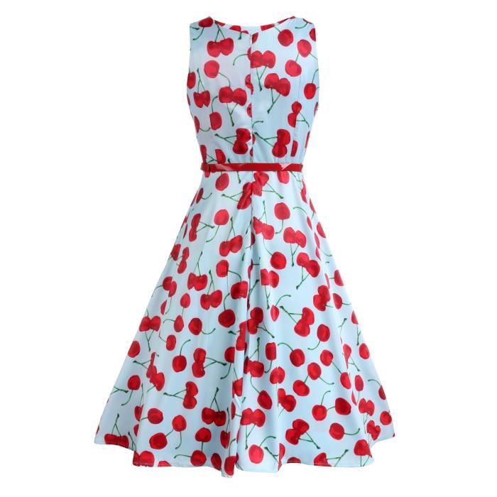 robe avec des cerises