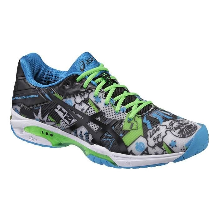 religión Leyes y regulaciones exterior Chaussure Asics Gel Solution Speed 3 New York City - Edition limitée US  Open - Couleur:Gris Pointures:41, - Cdiscount Sport