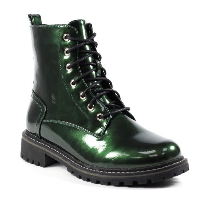 Bottines Femme Kim Rogers Harlo – Marron – Taille US 6.5/EU 37 – Lacets Et Zip