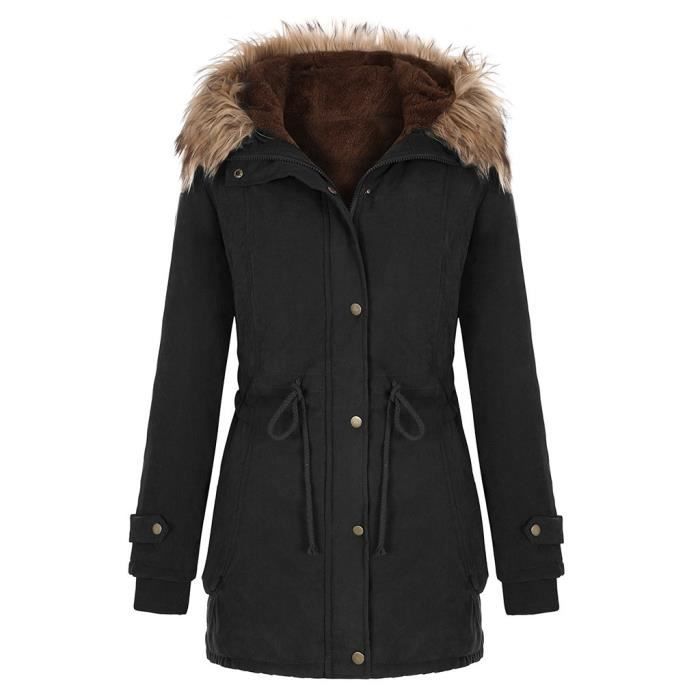manteau hiver très chaud femme