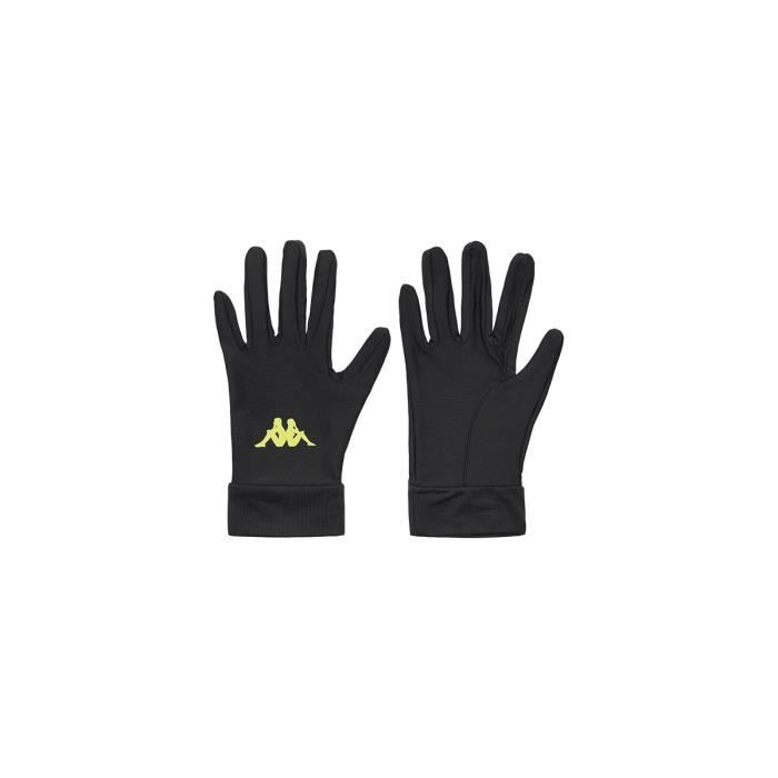 gants de compétition - kappa - aves 2 - noir - homme - multisport