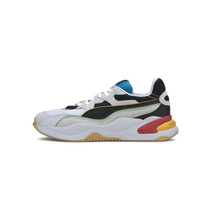 puma blanche et noir