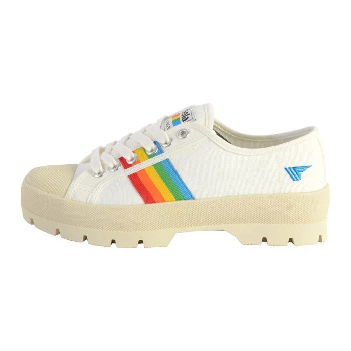 GOLA CLASSIC Basket - GOLA CLASSIC - Coaster Peak Rainbow - Beige - Textile - Lacets