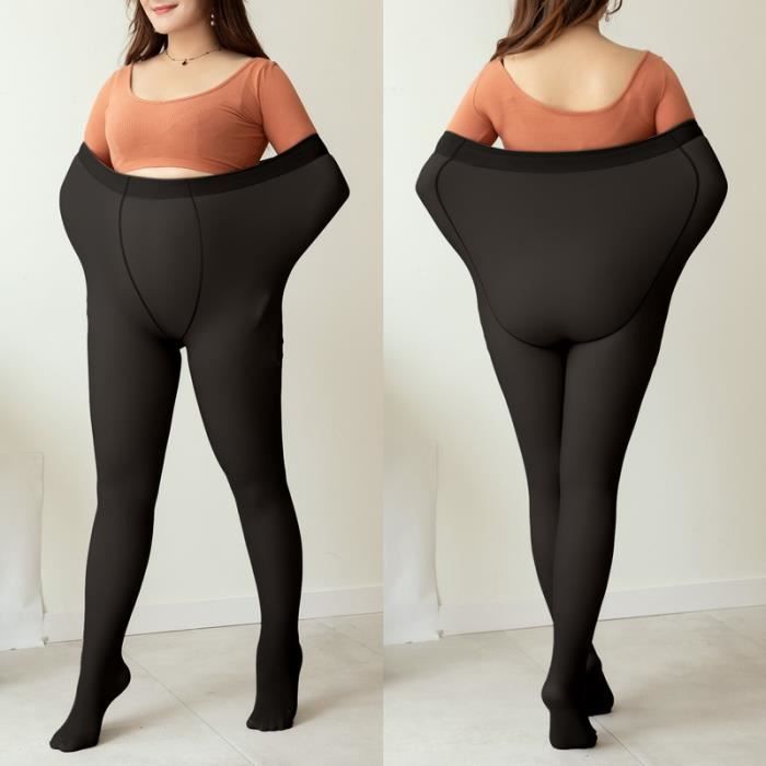 Lot De 3 Leggings Thermiques Pour Femme - Super Chauds Avec Polaire Intérieure - Parfait Pour L'Hiver