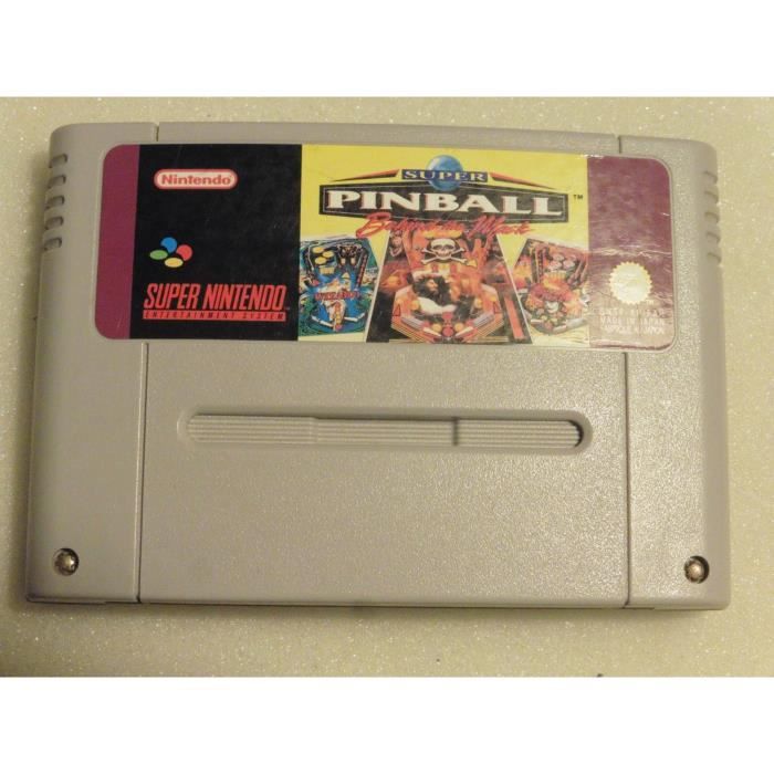 Super Pinball Behind the Mask SNES SFC (Gebraucht) in für CHF 3 – mit