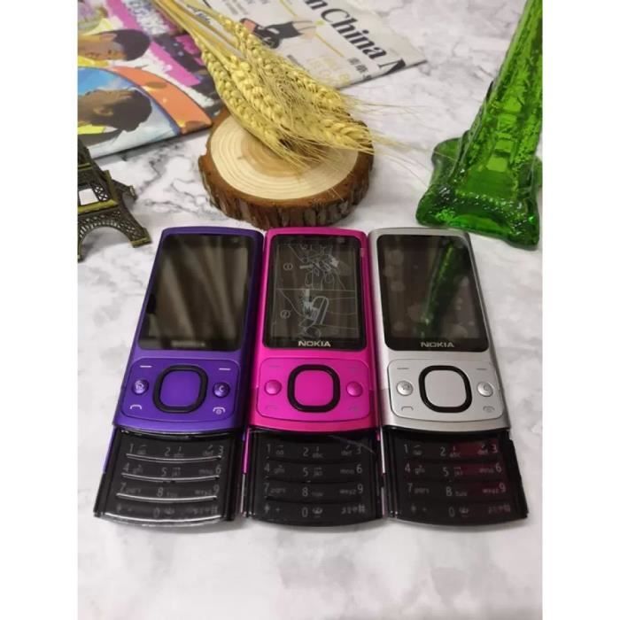 Téléphone portable NOKIA 6700s violet - GSM - Écran 2,2 po - Appareil photo 3,2 MPx