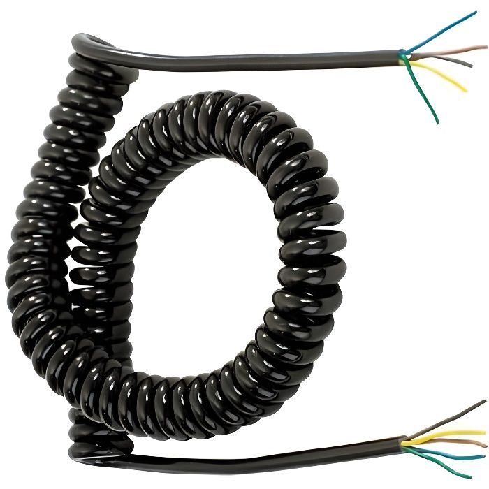 Câble Tidy 14 mm Spiral Wrap Re-utilisable des bandes Tour de la marque