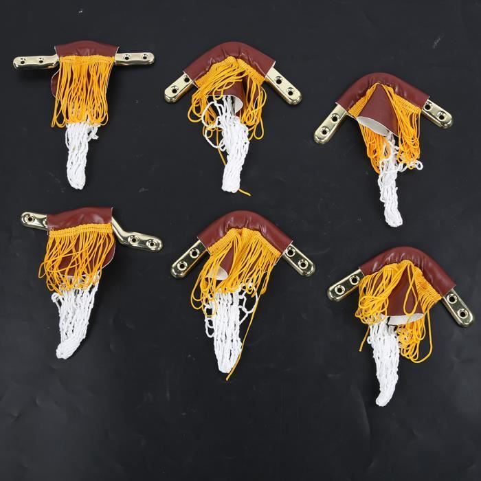 Filets De Poche Pour Table De Billard - 6 Pièces En Cuir Synthétique, Professionnels, Pour Clubs Et Maison