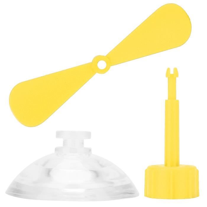 Petit Canard Jaune En Caoutchouc Pour Voiture, Mignon, Avec Hélice De Casque, Canard Brisé Au Vent, Décoration Interne Automobile, Ornements De Bureau Pour La Maison