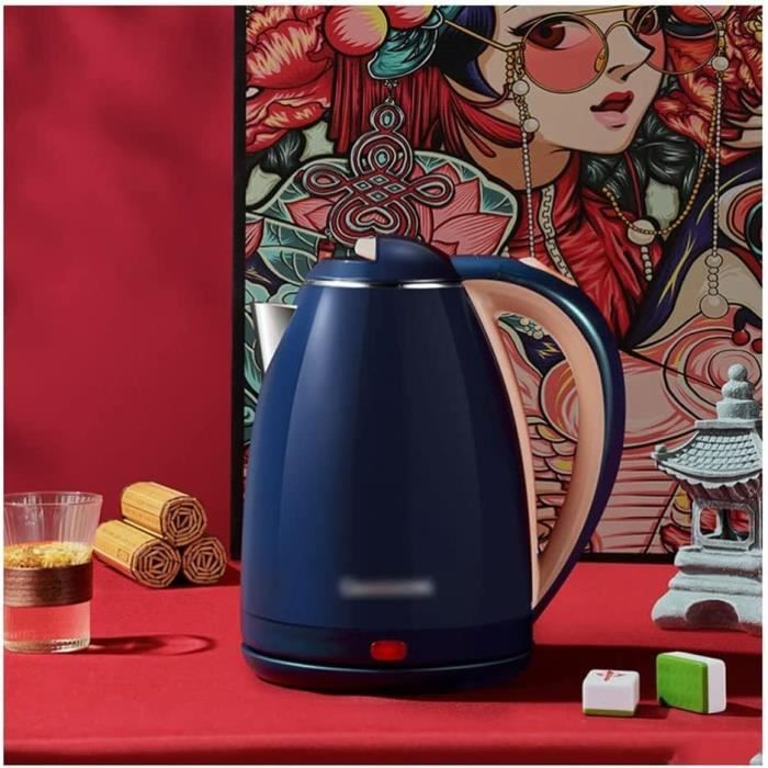 Bouilloire Électrique SWEISS Vintage 1.5L - Inox 2200W - Ébullition Rapide - Arrêt Auto - Socle 360°