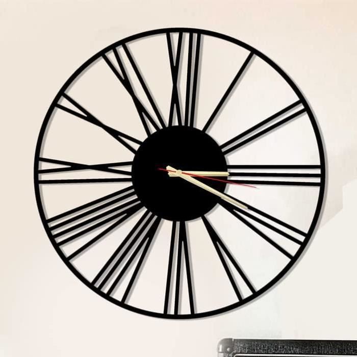 Horloge Murale Silencieuse Vintage Bronze 12 Pouces - Design Rétro Pour Cuisine/salon (piles Non Incluses)