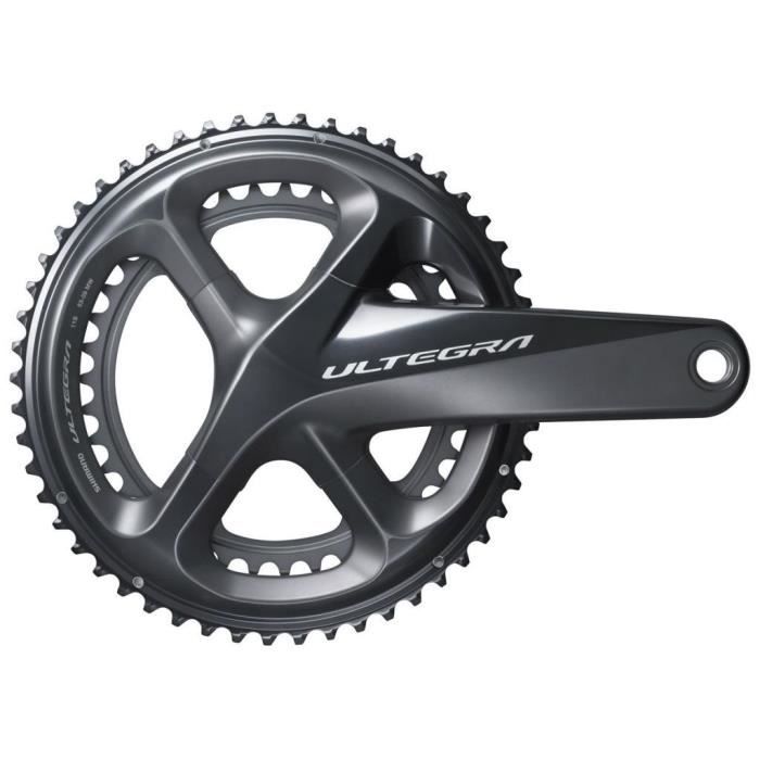 Pédalier SHIMANO Ultegra FC-R8000 36/52T 11S 175mm noir en aluminium et acier