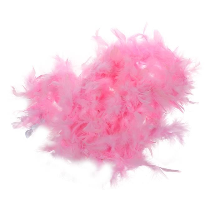 Boa De Plumes Marabout – 1,80 M – Unis – 9 Couleurs – Déguisement Et Carnaval