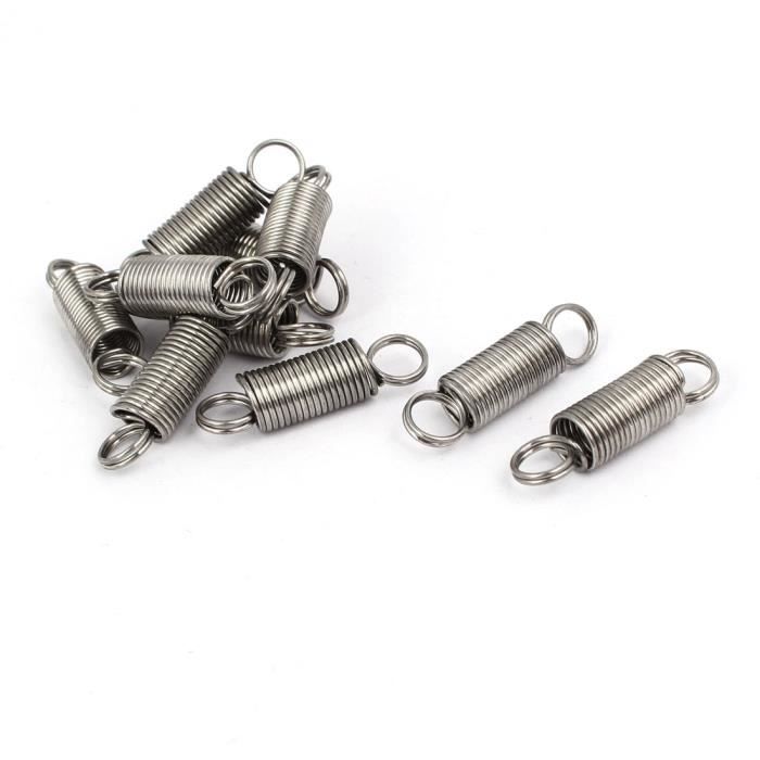 2 Ressorts De Traction IPNSDON - Acier Inoxydable 304, Double Crochet, Charge Max 19kg