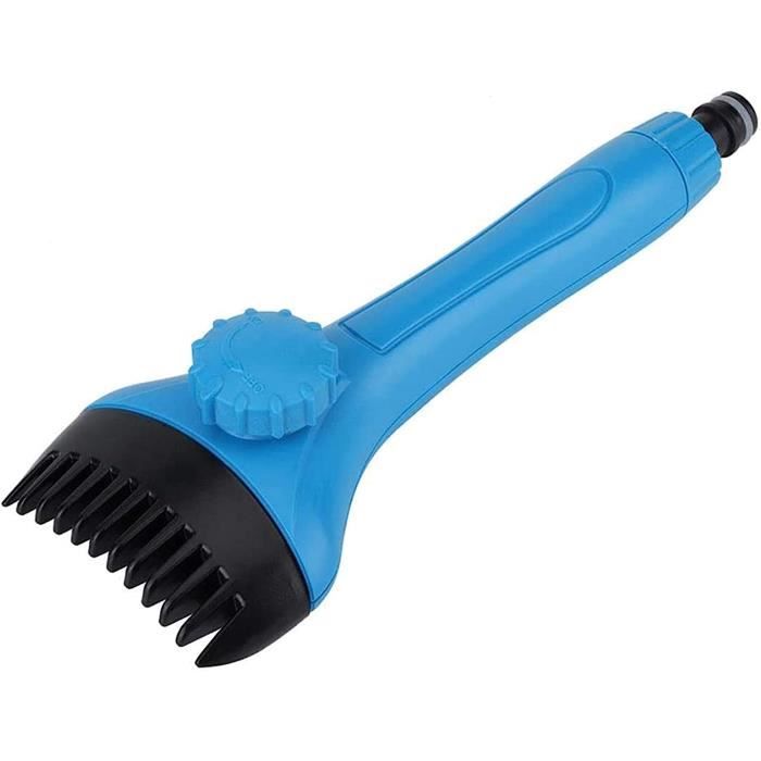 Brosse Nettoyage Pistolet Filtre Spa & Piscine | Nettoyeur Cartouche Rapide 10 Jets Haute Pression – Économise Eau & Temps