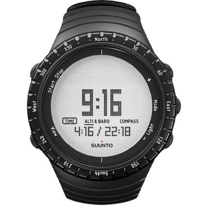 Montre connectée SUUNTO Core Regular Black - Cdiscount Téléphonie