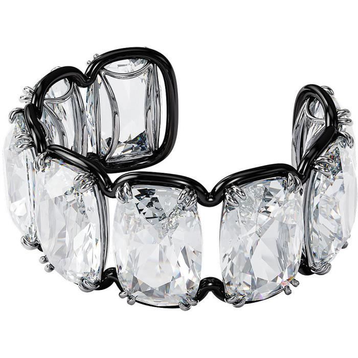 Bracelet - SWAROVSKI - Harmonia - Métal anallergique - Cristaux Swarovski - Noir