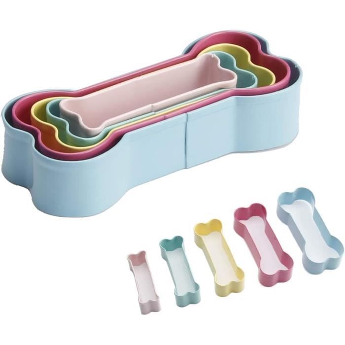 Emporte pièces Ronds lot de 5 pièces en acier inoxydable