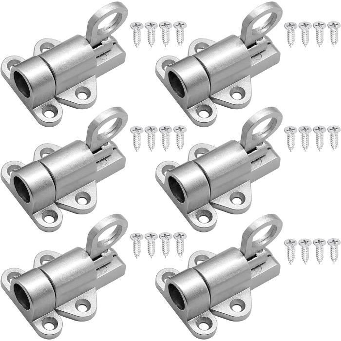 Sourcing Map Porte Boulon Loquet 50Mm 2 Pouces Longueur Métal