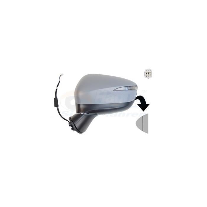 VanWezel 2791827 - Rétroviseur éléctrique complet gauche pour Mazda Cx-3 de 02-2015 à maintenant
