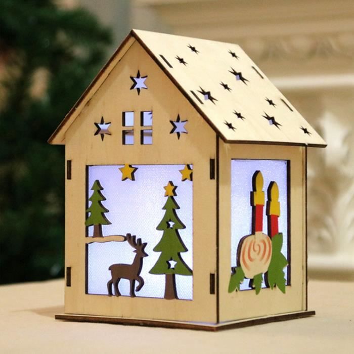 Maisons En Céramique De Noël - Ornement De Village Décoratif