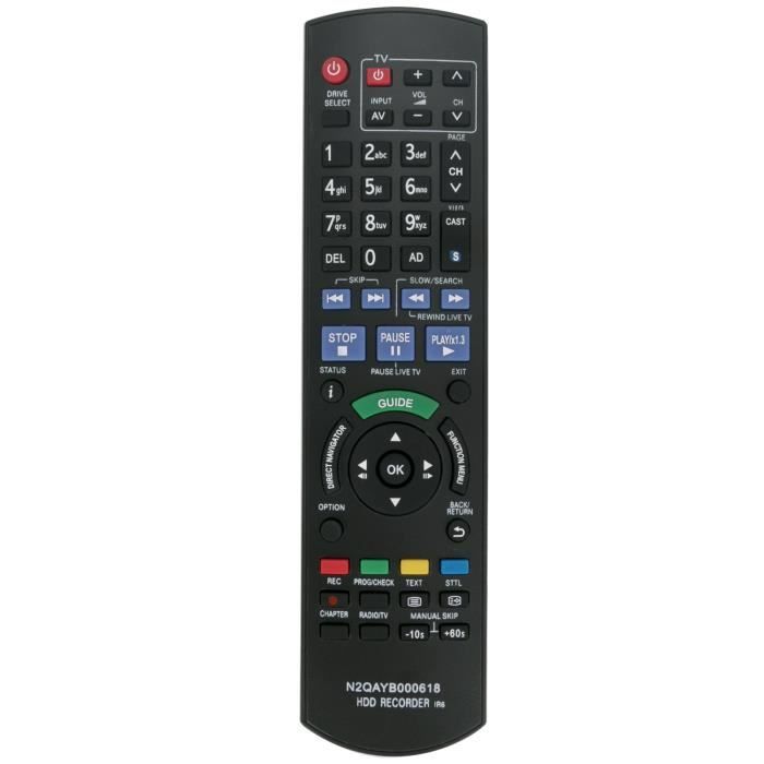 Télécommande De Rechange Re-Flix NF036RD Pour TV Funai LED40-H9825M - Compatible, Prête à L'emploi