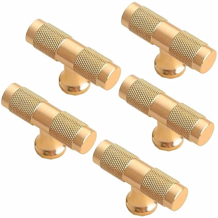 Poignée De Porte Ou Tiroir En Laiton Doré – Style Antique, Finition élégante