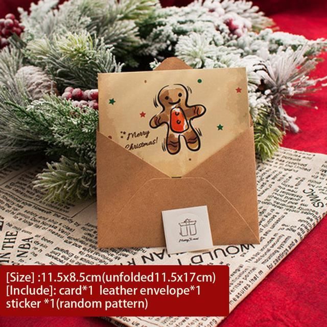 Paper Frenzy Lot De 25 Cartes De Noël Avec Enveloppes Kraft