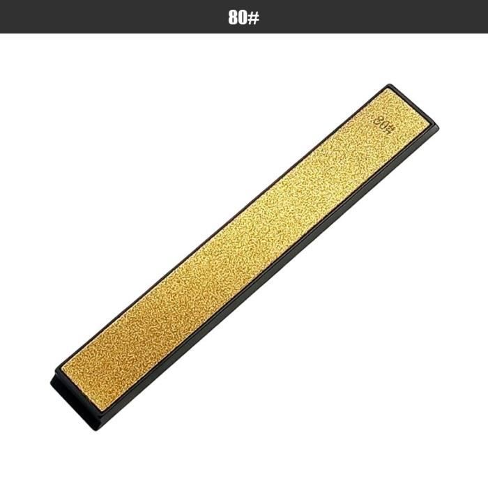 Pierre à Aiguiser Diamant 170x75mm - Grain 80 Et 120 - 2 Pièces Uxcell - Neuf Emballé - Pour Affûtage Et Meulage