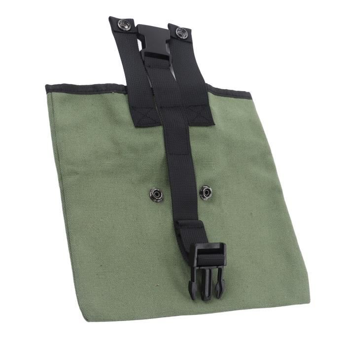 Sac Cueillette Champignons Avec Couteau Et Brosse - Kit De Recherche De Nourriture 20x15cm En Toile, Pliable