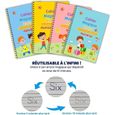 Cahiers d'écriture magique réutilisable calligraphie - Cahiers d'activités pour enfants 4 à 6 ans-1