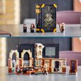 LEGO® 76397 Harry Potter Poudlard : Le Cours De Défense, Livre Jouet de Construction Pour Enfants, Avec Maugrey Fol Œil-1