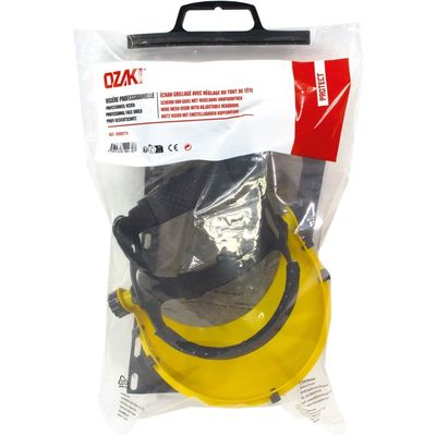 Visière De Protection Intégrale Pour Désherbage - Ajustable Avec Rembourrage Éponge | Sécurité Jardinage