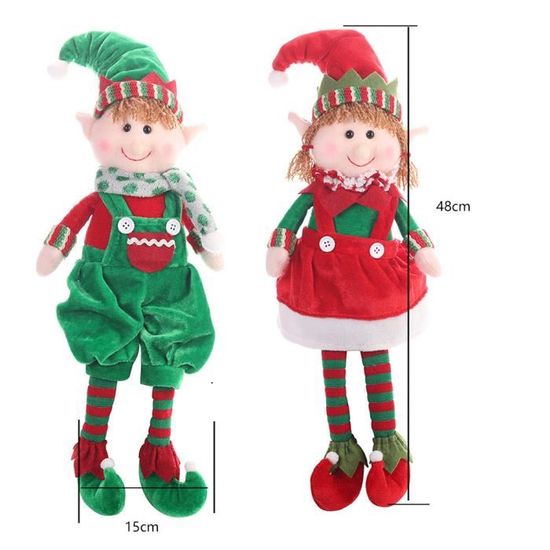 Toyland® Elves Behavin Badly 12 Pouces Fille Elfe Peluche avec Longues