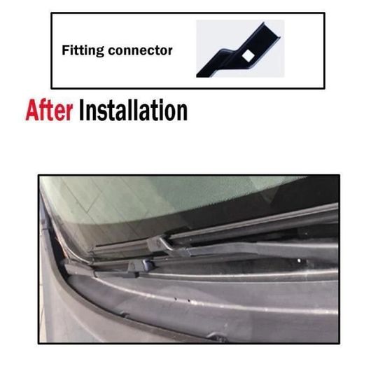 Kit Essuie-glaces Plats Pour Volkswagen New Beetle (1998-2010) – 530+530 Mm, Fixation Hook, Balais Graphité