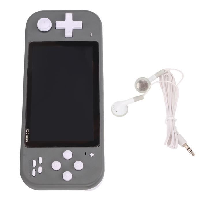 TAQY Console de jeu vidéo MP4/MP3 de 13 cm, émulateurs multiples intégrés, jeux rétro classiques, console portable, parfaite pour anniversaire, extérieur, voyage, loisirs TAQY Console de jeu vidéo MP4/MP3 de 13 cm, émulateurs multiples intégrés, jeux rétro classiques, console portable, parfaite pour anniversaire, extérieur, voyage, loisirs