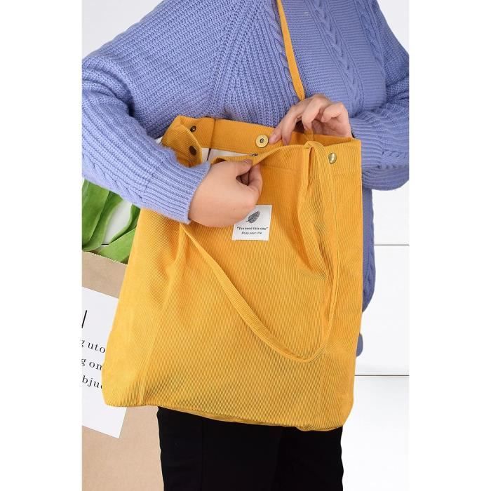 Cord tote bag hotsell