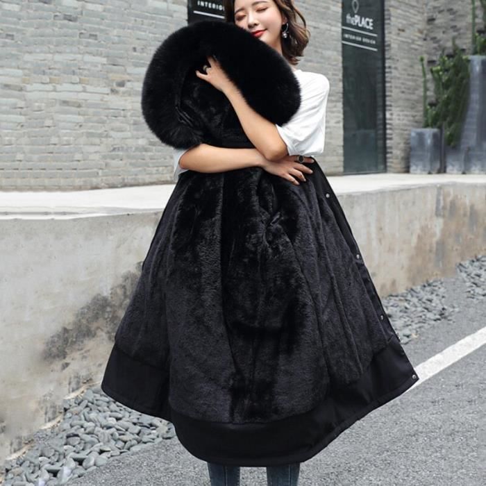 Manteau Femme Hiver Polaire - Chaud Et élégant - Taille Ajustable - Style Casual Chic