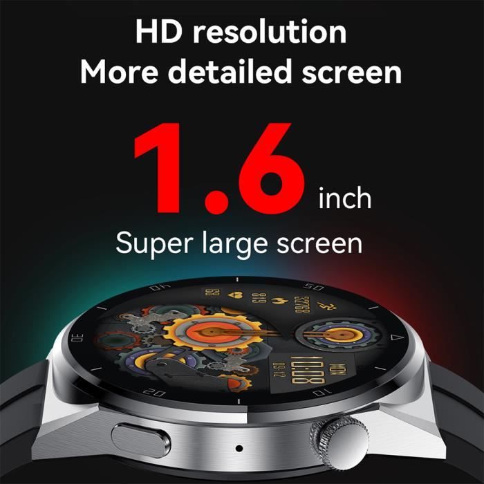 Montre connectée sales gros cadran