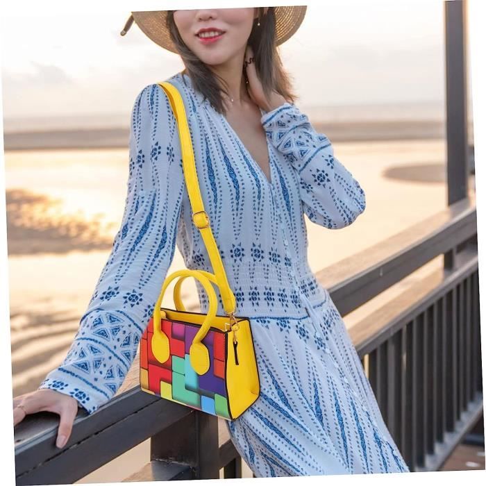 18X13.5X9CM Petit Sac Carr Sac Sac Main Pour Les Femmes Petit